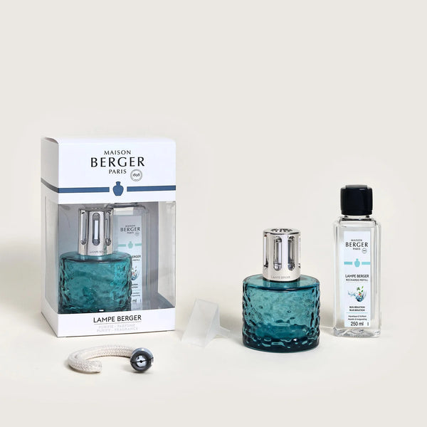 Mirage Azure Blue Lampe Gift Set | Maison Berger Official Lampe Mirage Azure Blue Lampe Gift Set | Maison Berger Official Lampe