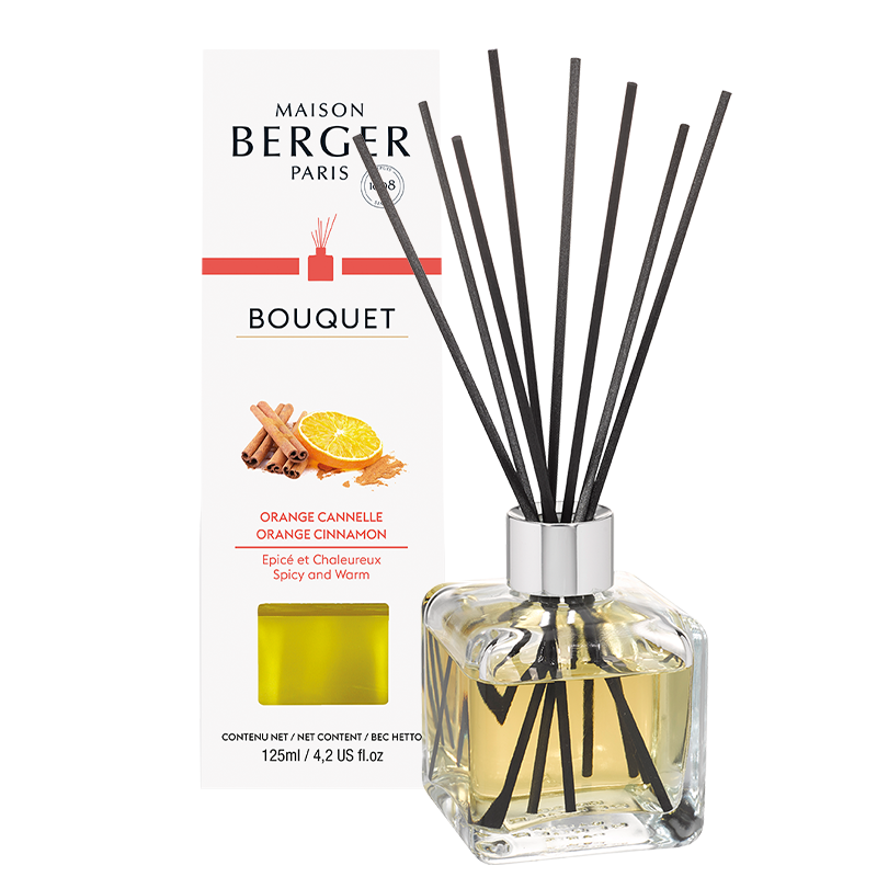 ORANGE CINNAMON Reed Bouquet Diffuser by Parfum Lampe Berger
