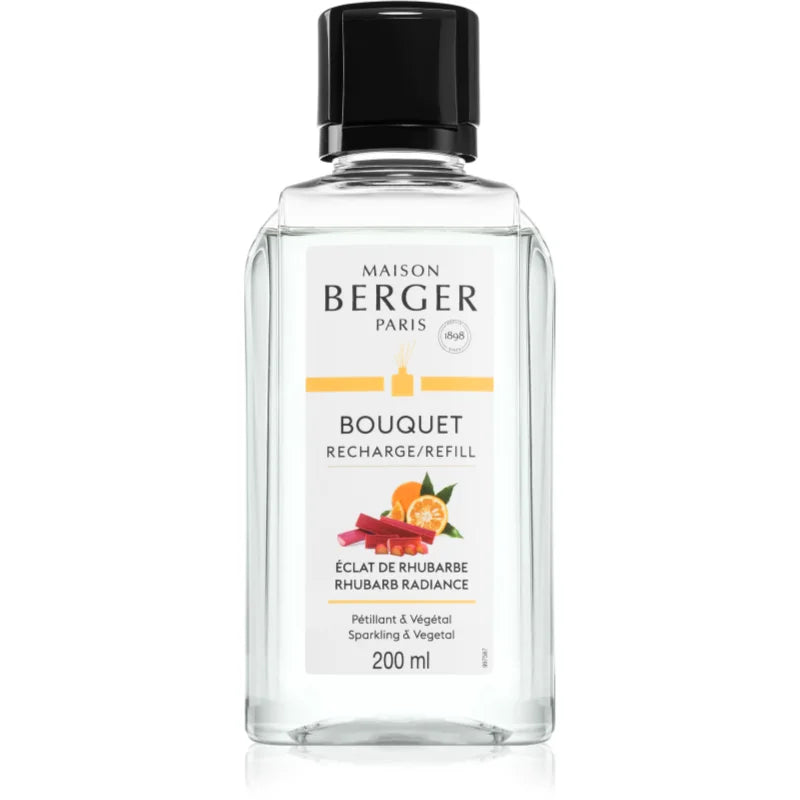 RHUBARB RADIANCE 200Ml REFILL Reed Diffuser Perfume by Maison Berger