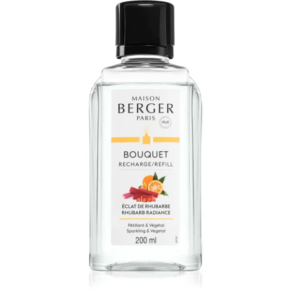 RHUBARB RADIANCE 200Ml REFILL Reed Diffuser Perfume by Maison Berger