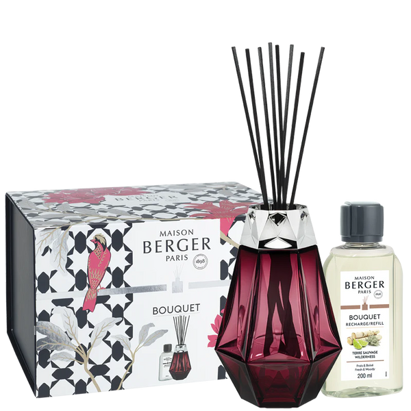 WILDERNESS PRISME RED Reed Bouquet by Parfum Lampe Berger -SALE