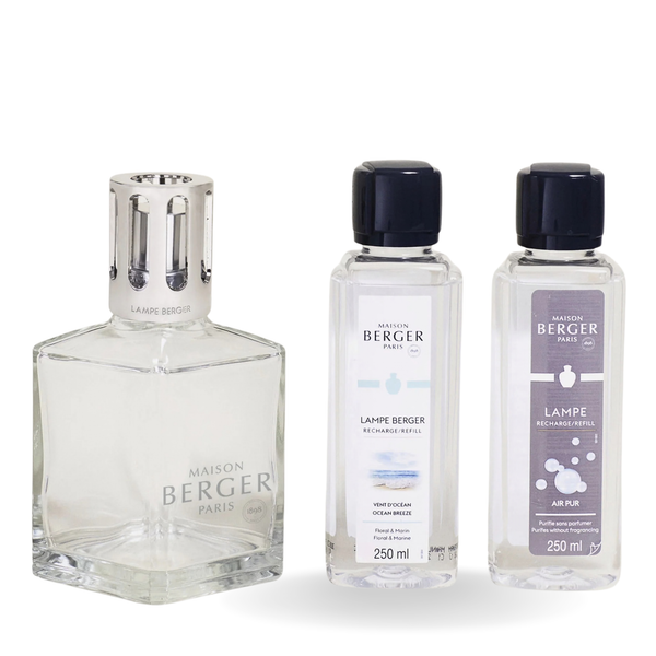 Maison Berger Essential Square Lamp Set Ocean Breeze & So Neutral