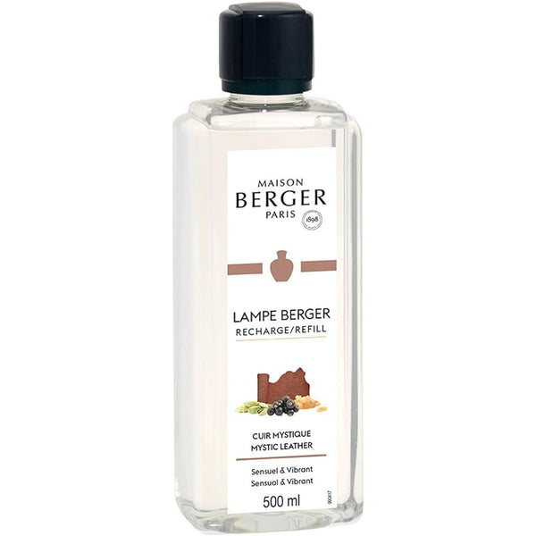 Mystic Leather - Lampe Maison Berger Fragrance - 500 Ml