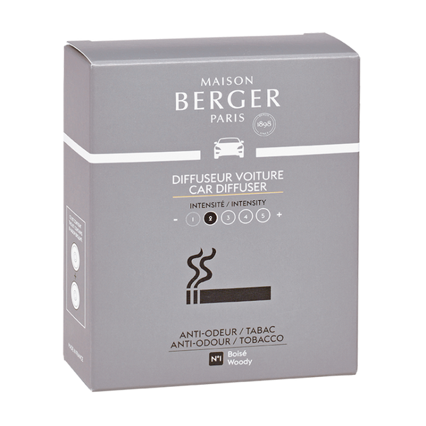 ANTI-TOBAC ODORS Car Fragrance Refill - Set of 2 Discs by Maison Berger