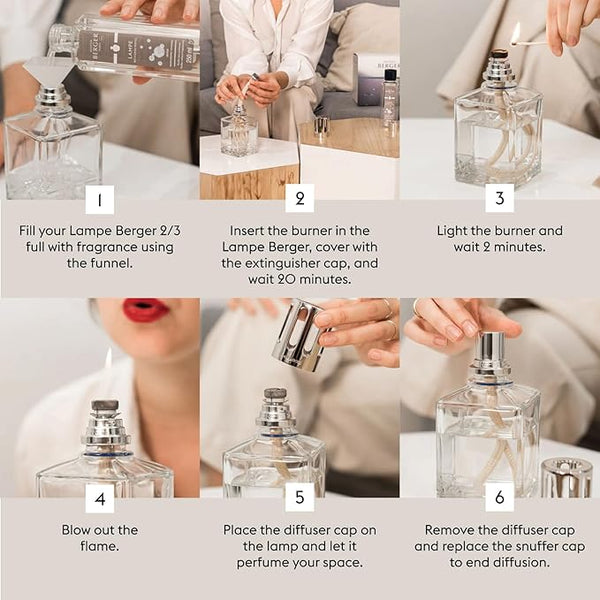 Rosalie Trio Pack Sampler Sizes - Lampe Maison Berger Fragrance