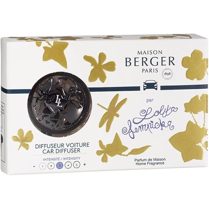 LOLITA LEMPICKA (GUN METAL) Car Diffuser Kit by Maison Berger