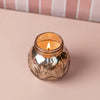 Sweet Grace Mercury Glass Ball Candle #008