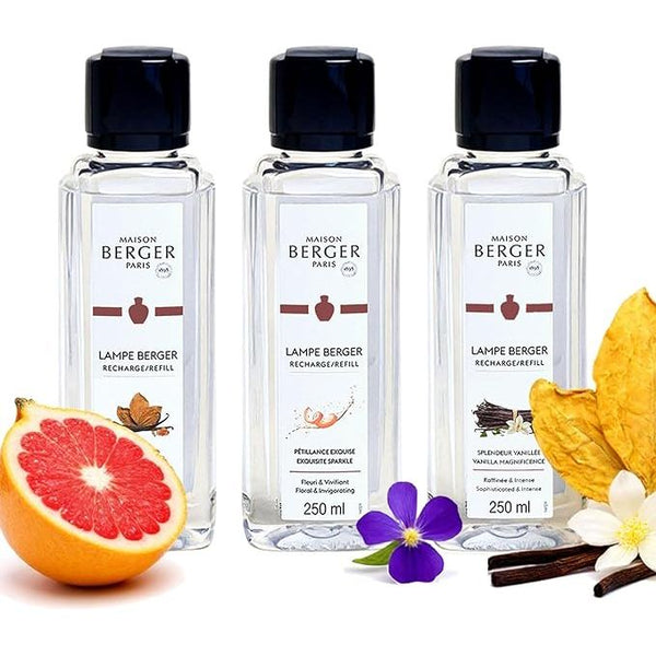 Rosalie Trio Pack Sampler Sizes - Lampe Maison Berger Fragrance