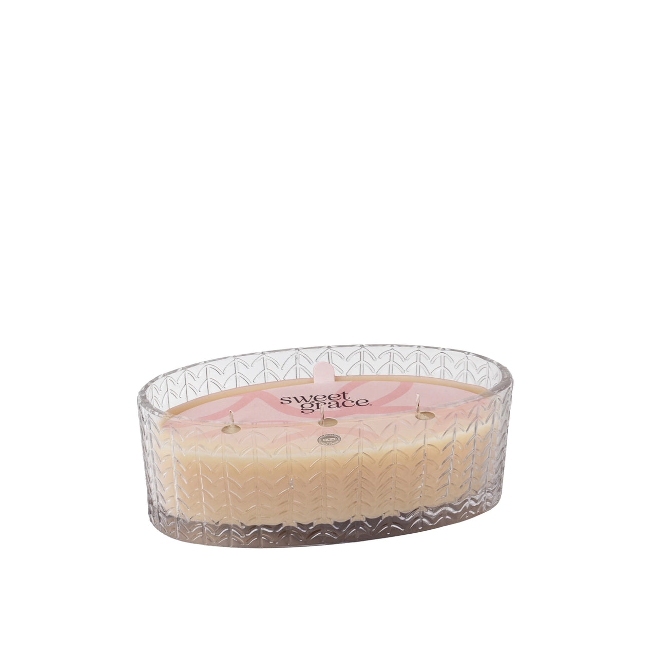Sweet Grace Oval Triple Wick Candle #026