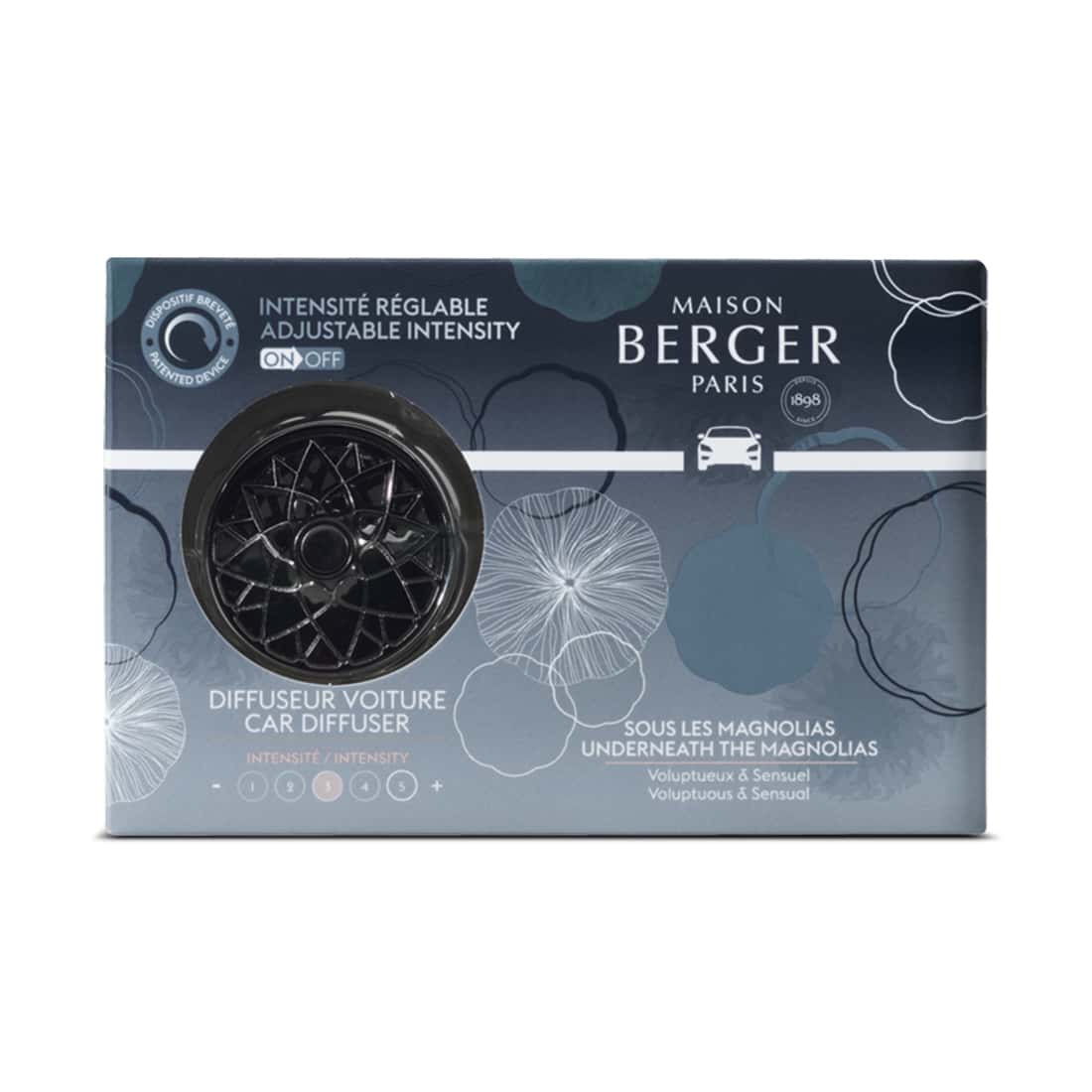 UNDERNEATH THE MAGNOLIAS Car Diffuser Kit by Maison Berger
