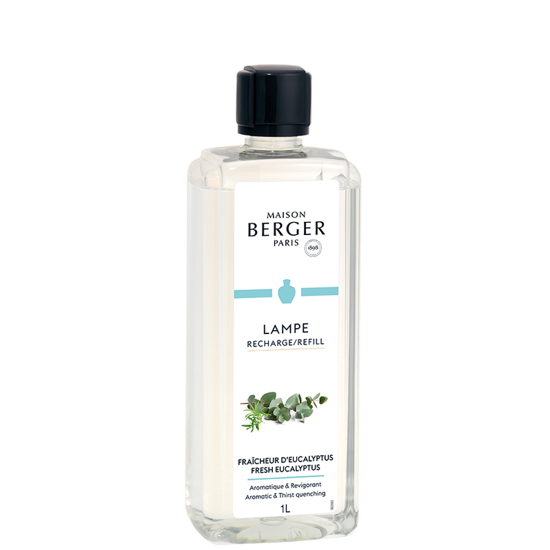 Fresh Eucalyptus - Lampe Maison Berger Fragrance - 1 Litre