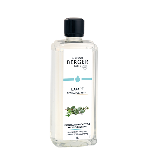 Fresh Eucalyptus - Lampe Maison Berger Fragrance - 1 Litre