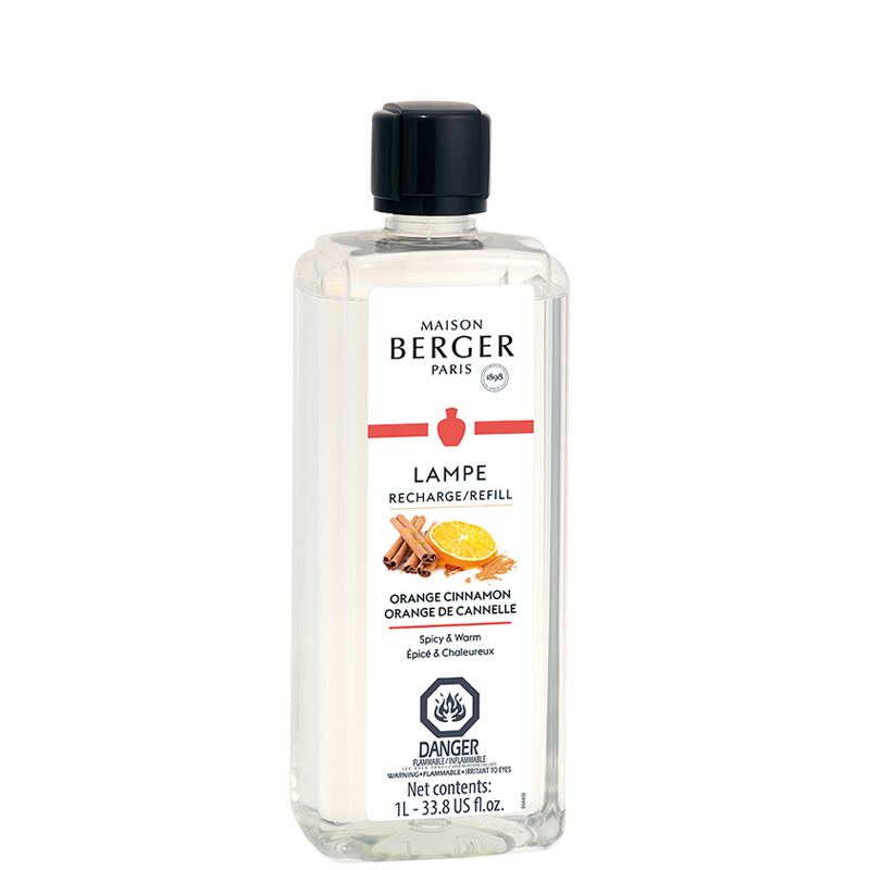 Orange Cinnamon - Lampe Maison Berger Fragrance - 1 Litre