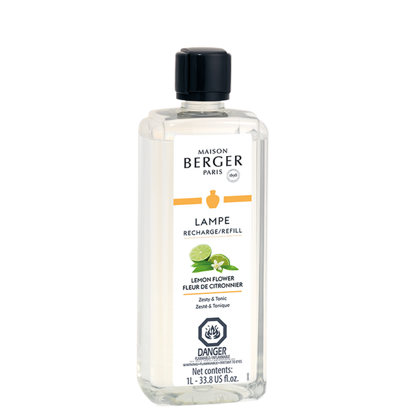 Lemon Flower - Lampe Maison Berger Fragrance - 1 Litre