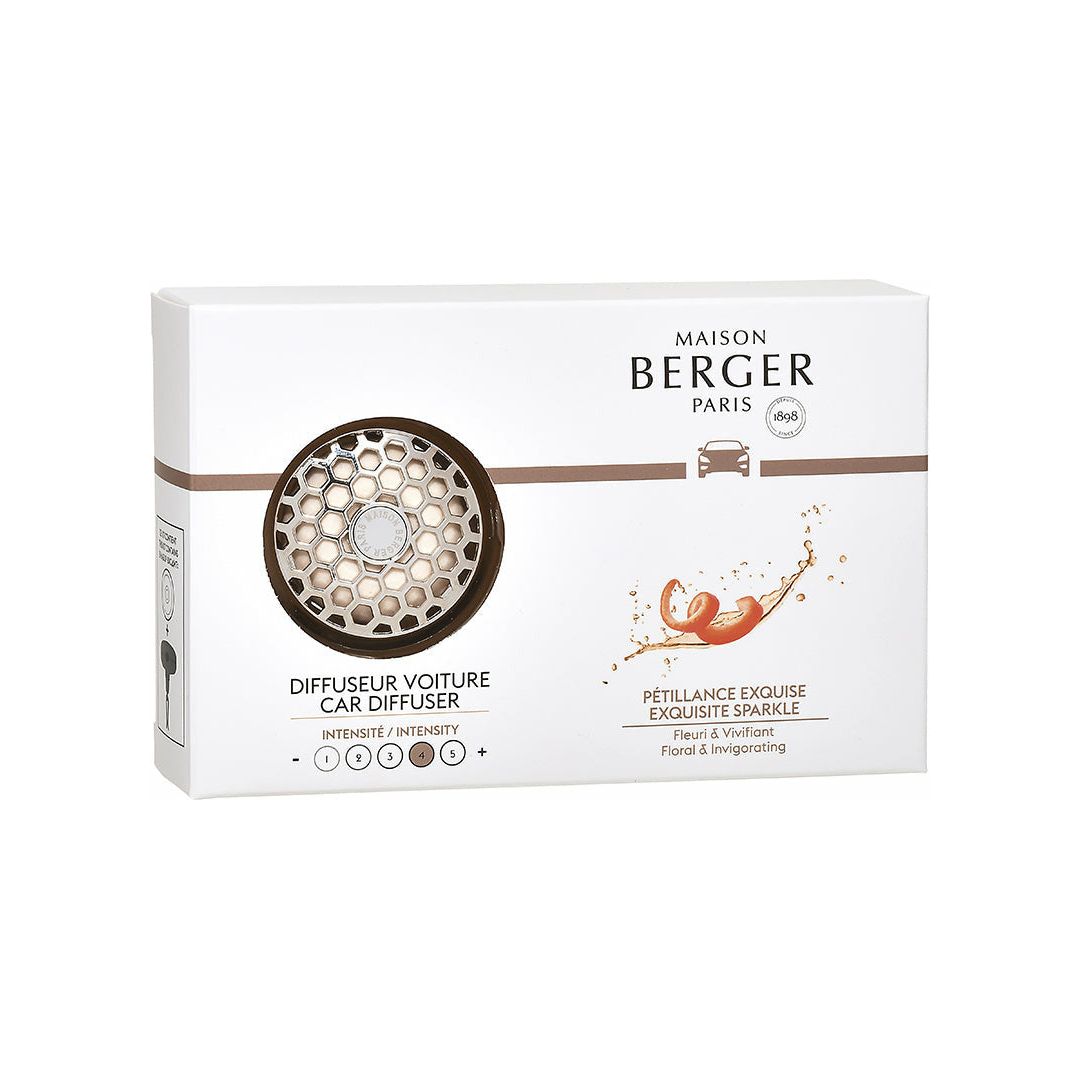 Exquisite Sparkle Car Diffuser Kit by Maison Berger