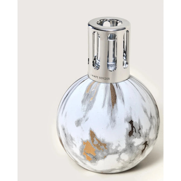 MARBLE White Round Boule Lampe By Maison Berger