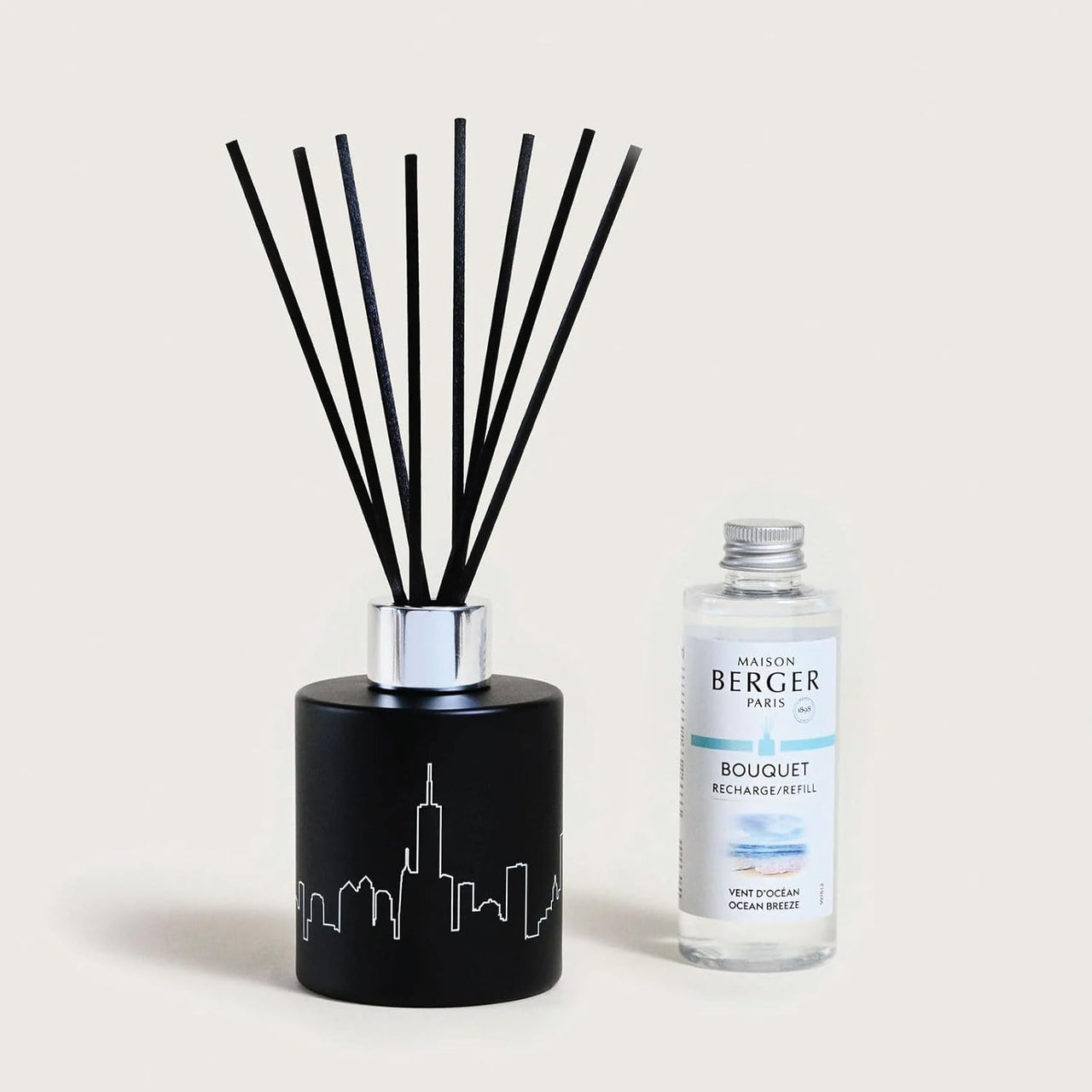 OCEAN BREEZE Cityscape Reed Bouquet Diffuser by Parfum Lampe Berger - SALE