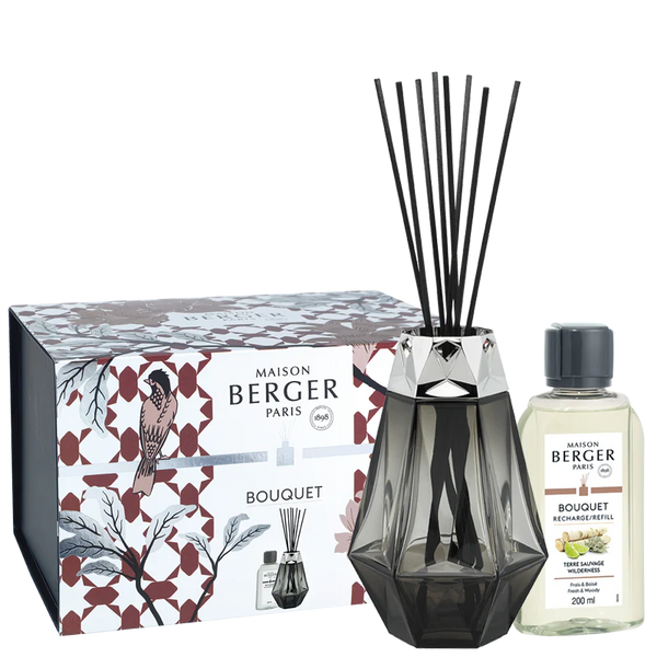 WILDERNESS PRISME BLACK Reed Bouquet by Parfum Lampe Berger -SALE