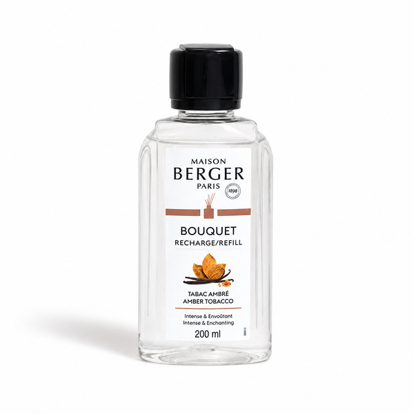 AMBER TOBACCO 200Ml REFILL for Reed Diffusers by Maison Berger