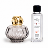 ROSALIE Grey Smoke Lampe Gift Set by Maison Berger