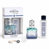ICE CUBE Green and Turquoise Ombre Lampe Gift Set by Maison Berger