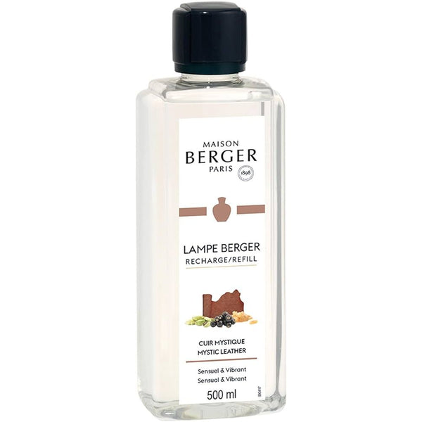 Mystic Leather - Lampe Maison Berger Fragrance - 500 Ml