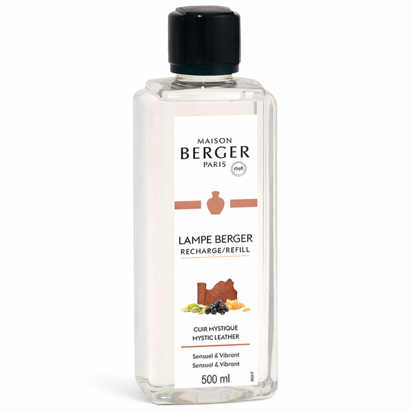 Mystic Leather - Lampe Maison Berger Fragrance - 500 Ml