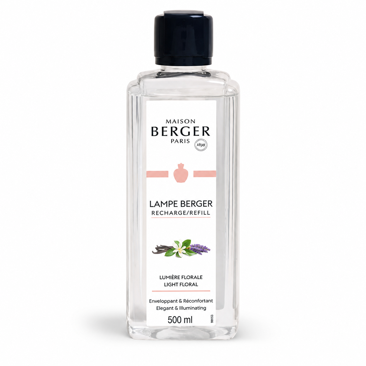 Lumière Light Floral Lampe Fragrance by Maison Berger 500Ml