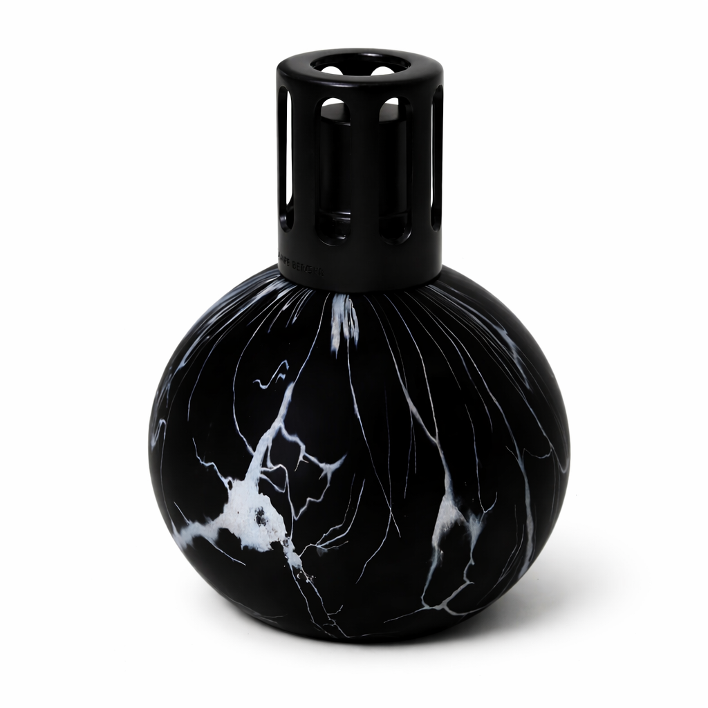 MARBLE Black Round Boule Lampe By Maison Berger