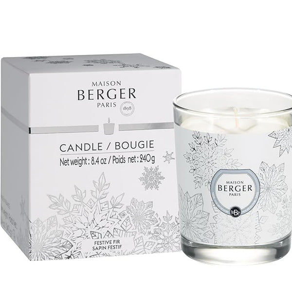 Festive Fir Premium Candle by Parfum Berger - SALE