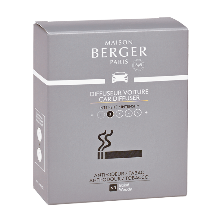 ANTI-TOBAC ODORS Car Fragrance Refill - Set of 2 Discs by Maison Berger