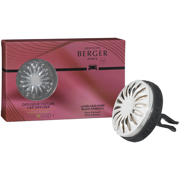 Maison Berger Refill pack lamp Berger Angelique Noire 1 liter – Black Angelica and Iris – fragrance floral woody – made in France Maison Berger Refill pack lamp Berger Angelique Noire 1 liter – Black Angelica and Iris – fragrance floral woody – made in France