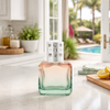 ICE CUBE Green and Peach Ombre Lampe Gift Set by Maison Berger