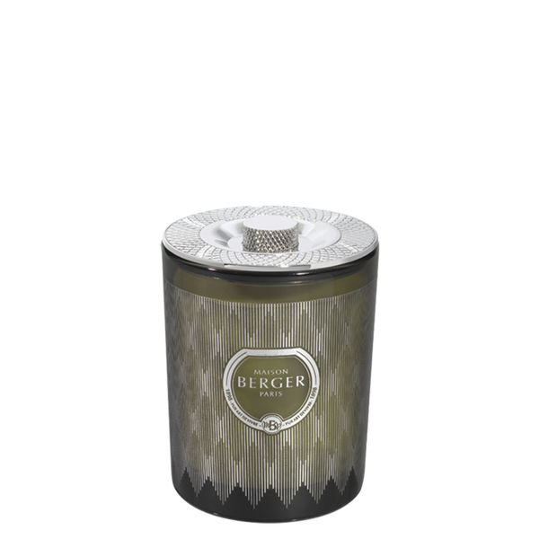 MYSTIC LEATHER GREY Candle By Maison Berger