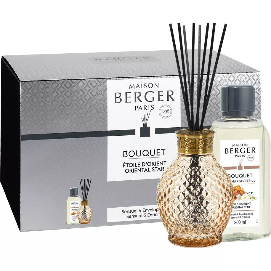 L'Originelle with Oriental Star Fragrance Reed Diffuser by Maison Berger - SALE