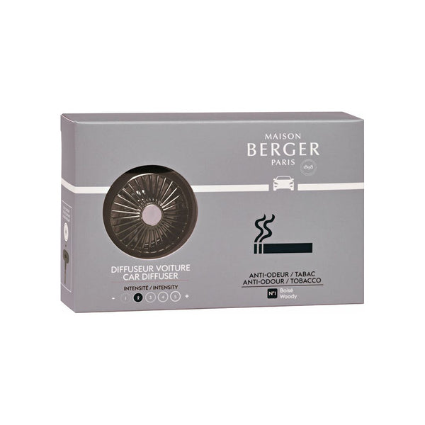 Anti-Tobacco Odor Car Diffuser Kit by Maison Berger